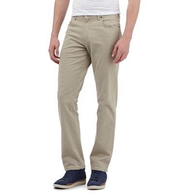 Texas camel stretch straight fit jeans